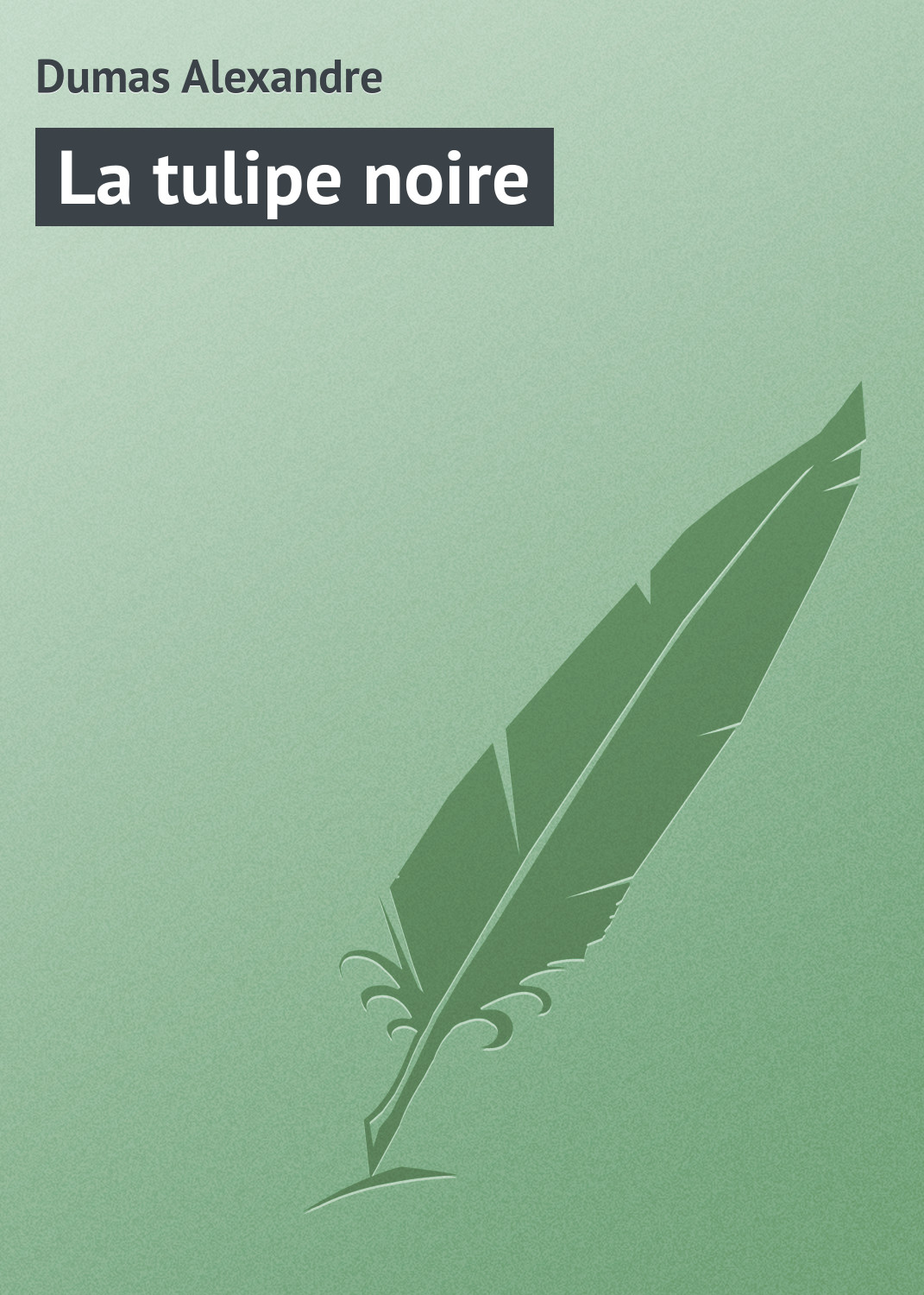 Книга La tulipe noire из серии , созданная Alexandre Dumas, может относится к жанру Зарубежная классика, Иностранные языки. Стоимость электронной книги La tulipe noire с идентификатором 23157923 составляет 5.99 руб.