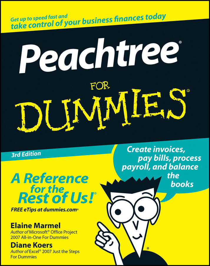 Книга  Peachtree For Dummies созданная Diane  Koers, Elaine  Marmel может относится к жанру зарубежная компьютерная литература, программы. Стоимость электронной книги Peachtree For Dummies с идентификатором 28978821 составляет 2361.07 руб.