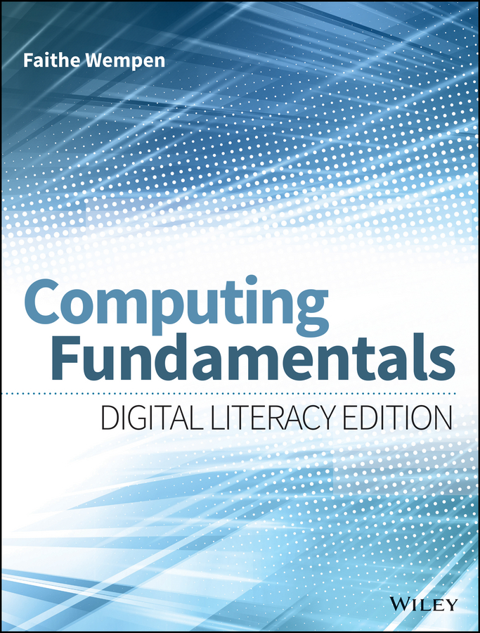 Книга  Computing Fundamentals созданная Faithe Wempen, Wiley может относится к жанру зарубежная компьютерная литература. Стоимость электронной книги Computing Fundamentals с идентификатором 34443528 составляет 4530.16 руб.
