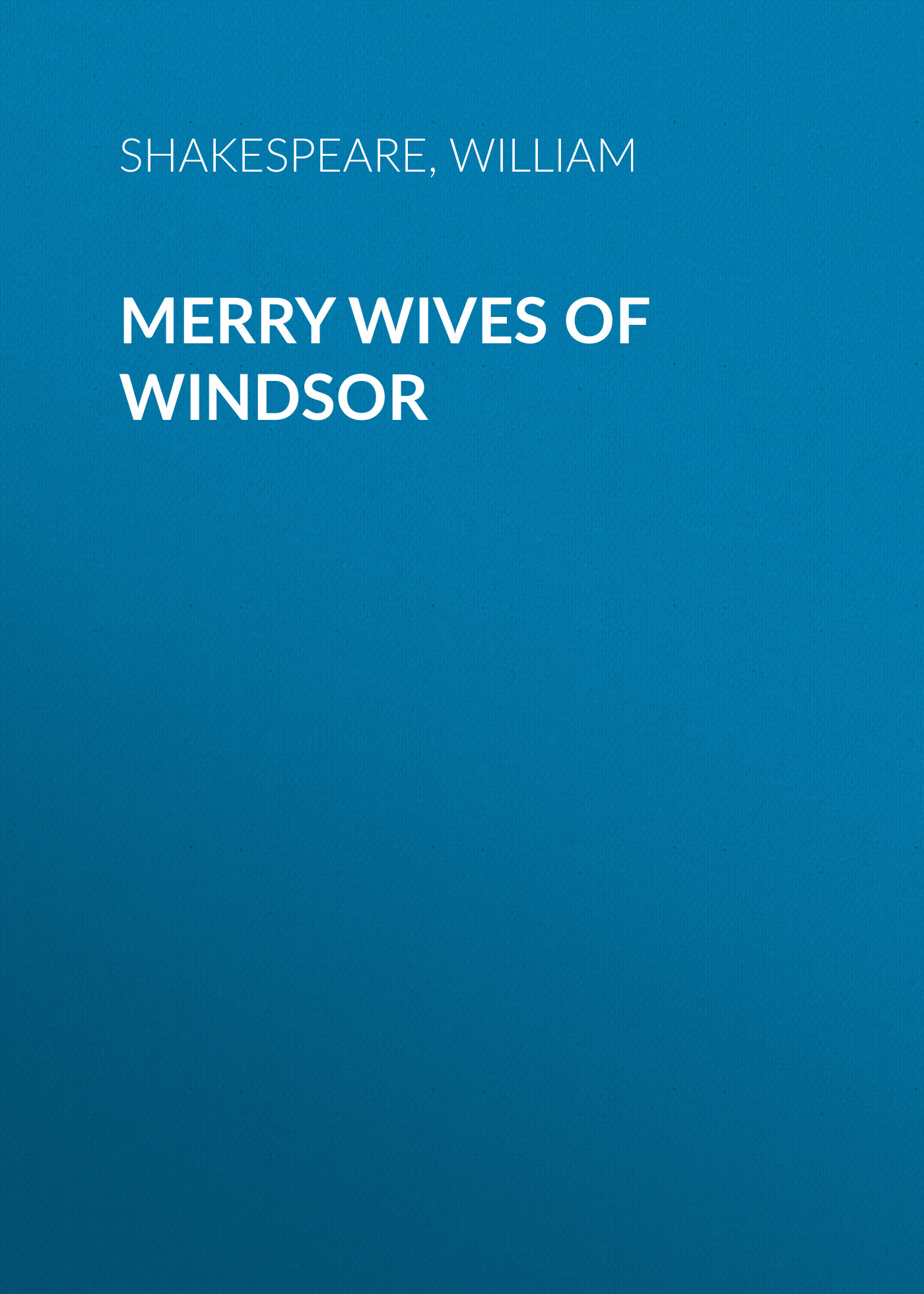 Merry Wives of Windsor