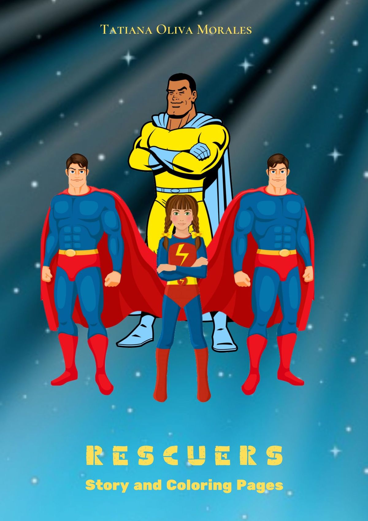 Обложка «Rescuers. Story and Coloring Pages»