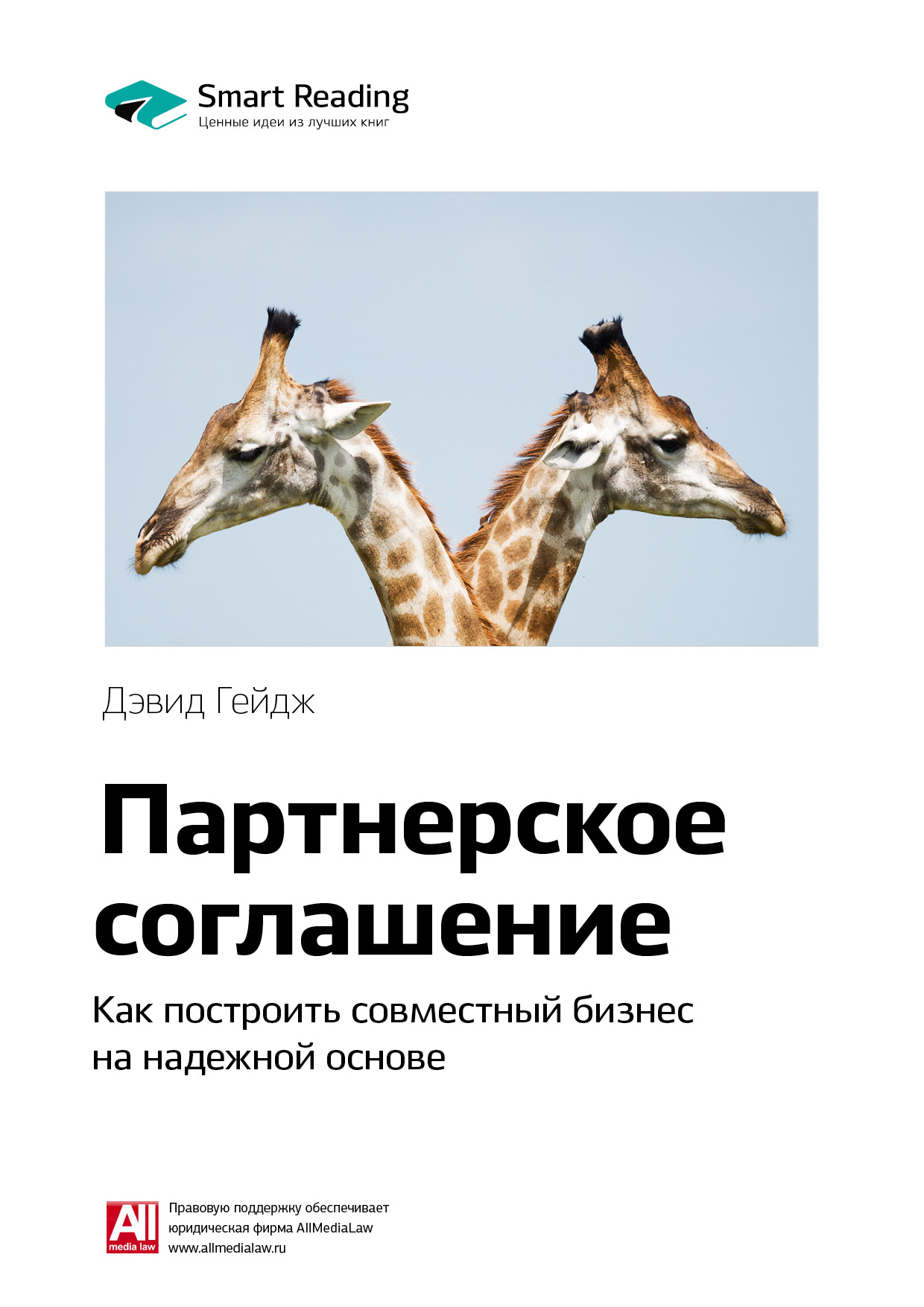 Краткое содержание книги: Партнерское соглашение. Как построить совместный бизнес на надежной основе. Дэвид Гейдж