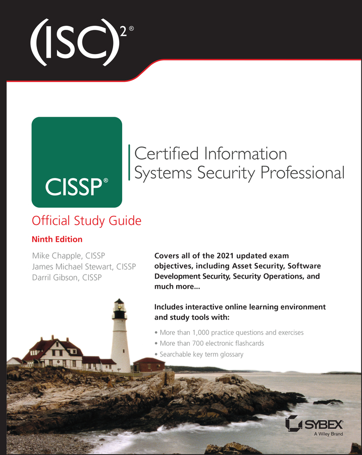 Книга  (ISC)2 CISSP Certified Information Systems Security Professional Official Study Guide созданная Mike Chapple, Darril Gibson, James Michael Stewart, Wiley может относится к жанру зарубежная компьютерная литература. Стоимость электронной книги (ISC)2 CISSP Certified Information Systems Security Professional Official Study Guide с идентификатором 65593321 составляет 4691.51 руб.