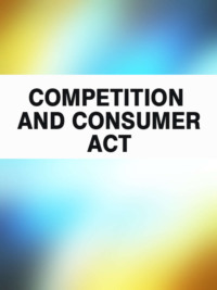 Обложка «Competition and Consumer Act»