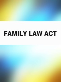 Обложка «Family Law Act»