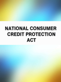 Обложка «National Consumer Credit Protection Act»