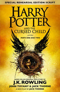 Обложка «Harry Potter and the Cursed Child – Parts One and Two (Special Rehearsal Edition)»