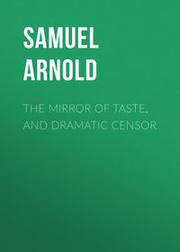Обложка «The Mirror of Taste, and Dramatic Censor»