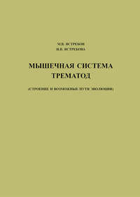 Обложка «Мышечная система трематод (строение и возможные пути эволюции)»