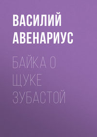 Обложка «Байка о щуке зубастой»
