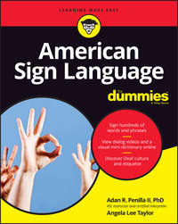 Обложка «American Sign Language For Dummies»