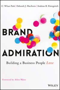 Обложка «Brand Admiration»