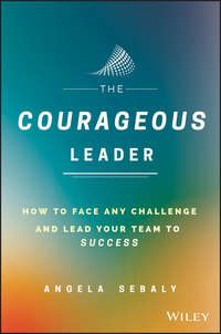 Обложка «The Courageous Leader»