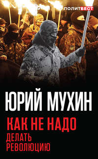 Обложка «Как не надо делать революцию»