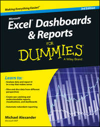 Обложка «Excel Dashboards and Reports for Dummies»
