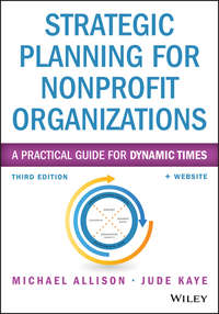 Обложка «Strategic Planning for Nonprofit Organizations. A Practical Guide for Dynamic Times»