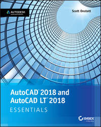 Обложка «AutoCAD 2018 and AutoCAD LT 2018 Essentials»