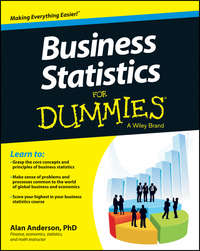 Обложка «Business Statistics For Dummies»