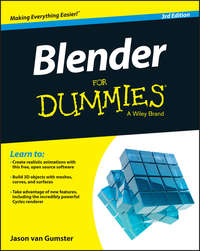 Обложка «Blender For Dummies»