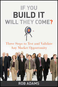 Обложка «If You Build It Will They Come?. Three Steps to Test and Validate Any Market Opportunity»