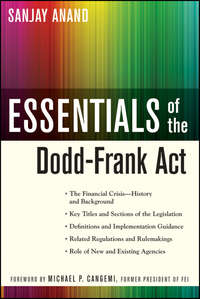Обложка «Essentials of the Dodd-Frank Act»