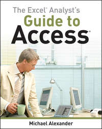Обложка «The Excel Analyst's Guide to Access»