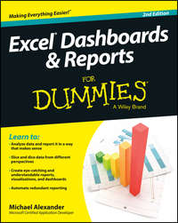 Обложка «Excel Dashboards and Reports For Dummies»