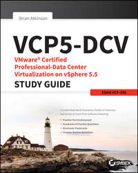 Обложка «VCP5-DCV VMware Certified Professional-Data Center Virtualization on vSphere 5.5 Study Guide. Exam VCP-550»