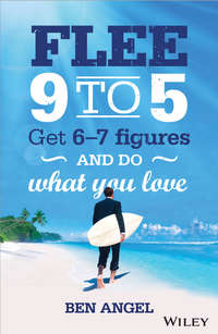 Обложка «Flee 9-5. Get 6 - 7 Figures and Do What You Love»