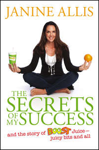 Обложка «The Secrets of My Success. The Story of Boost Juice, Juicy Bits and All»