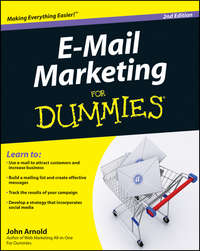 Обложка «E-Mail Marketing For Dummies»