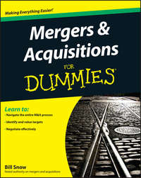 Обложка «Mergers and Acquisitions For Dummies»