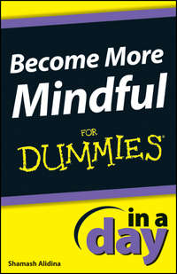 Обложка «Become More Mindful In A Day For Dummies»