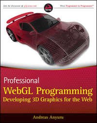 Обложка «Professional WebGL Programming. Developing 3D Graphics for the Web»