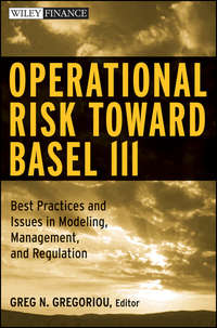 Обложка «Operational Risk Toward Basel III. Best Practices and Issues in Modeling, Management, and Regulation»