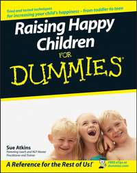 Обложка «Raising Happy Children For Dummies»