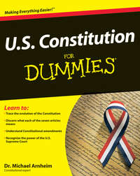 Обложка «U.S. Constitution For Dummies»