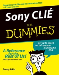 Обложка «Sony CLIÉ For Dummies»
