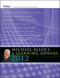 Обложка «Michael Allen's 2012 e-Learning Annual»