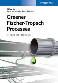 Обложка «Greener Fischer-Tropsch Processes for Fuels and Feedstocks»