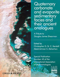 Обложка «Quaternary Carbonate and Evaporite Sedimentary Facies and Their Ancient Analogues. A Tribute to Douglas James Shearman (Special Publication 43 of the IAS)»