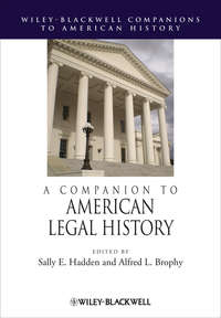 Обложка «A Companion to American Legal History»