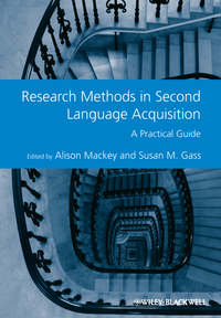 Обложка «Research Methods in Second Language Acquisition. A Practical Guide»