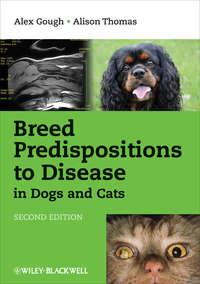 Обложка «Breed Predispositions to Disease in Dogs and Cats»