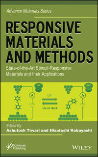 Обложка «Responsive Materials and Methods. State-of-the-Art Stimuli-Responsive Materials and Their Applications»
