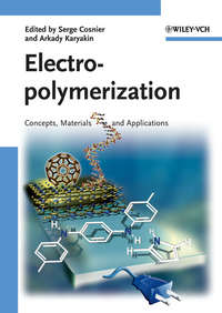Обложка «Electropolymerization. Concepts, Materials and Applications»