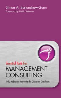 Обложка «Essential Tools for Management Consulting. Tools, Models and Approaches for Clients and Consultants»