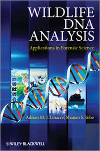 Обложка «Wildlife DNA Analysis. Applications in Forensic Science»