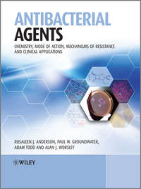 Обложка «Antibacterial Agents. Chemistry, Mode of Action, Mechanisms of Resistance and Clinical Applications»