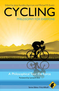 Обложка «Cycling - Philosophy for Everyone. A Philosophical Tour de Force»